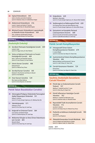 Güneş Tıp Kitabevleri Te Linde Operatif Jinekoloji 13. Baskı