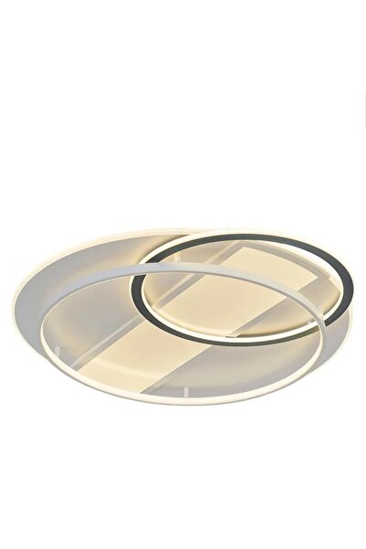 Özcan Aydınlatma Özcan Aydınlatma 1414-6 Nofa 80Cm Daire Armatür (Tuya Uyumlu) (Kumandalı) Beyaz