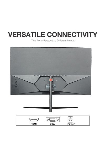FlashHawk 23.8" Flat FHD Computer Monitor 100Hz,1920*1080 IPS Screen,1ms Response Time
