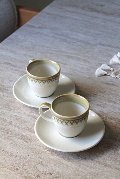 Moon Dizayn 2li 2 KİŞİLİK KAHVE FİNCAN TAKIMI