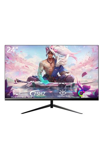 FlashHawk 23.8 inch IPS Flat Screen Monitor with Full HD (1920x1080)Display,75Hz Refresh Rate