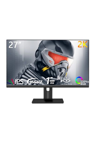 FlashHawk 27 inch Flat Screen Gaming Monitor with IPS Full HD (2560×1440) Display