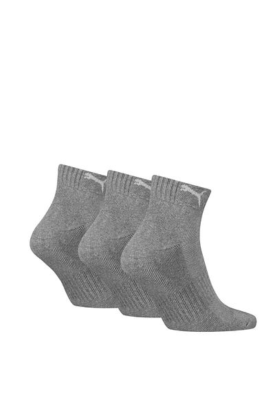 Puma Unisex Quarter 3-Pack Socks