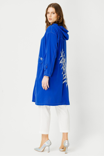 MÜSEMMA Oversize Hooded Midi Γυναικείο Καπάκι - Casual Chic