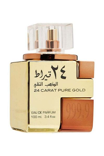 lattafa 24 Carat Pure Gold Edp 100Ml - عطر 24 قيراط الذهب النقي 100ملليلتر