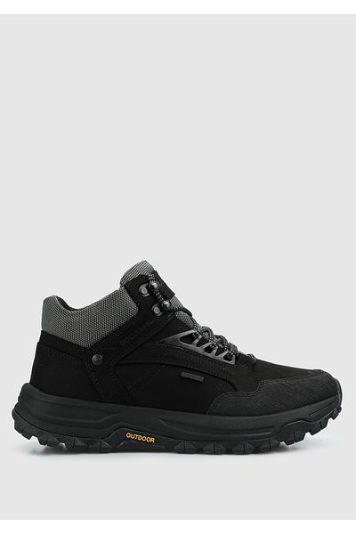 Dockers Black Leather Men's Outdoor Boots