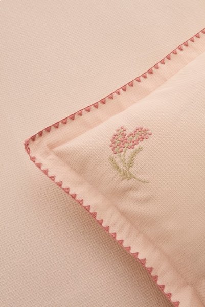Kaşmir Home Liana Double Pique Set Rose