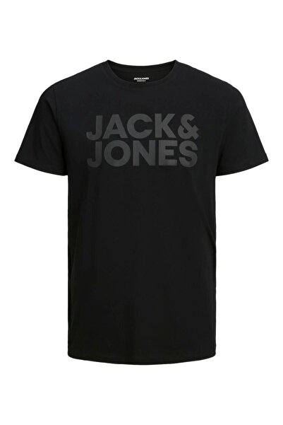 Jack & Jones Férfi emblémával nyomtatott, legény nyakú póló - Corplogo
