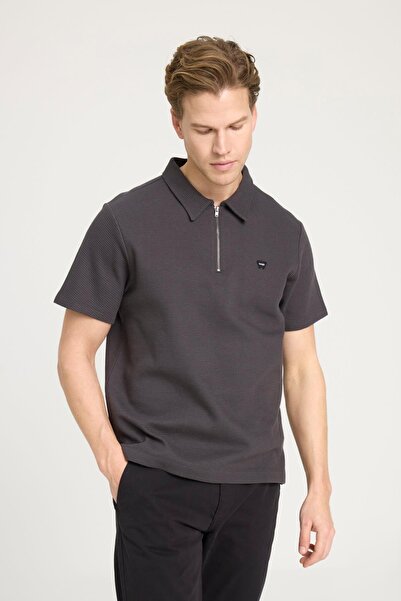 WRANGLER Relaxed Fit Anthracite Men's T-Shirt W7Nq20528633W