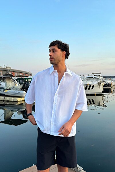 Flaw Wear Osnovni Košulja kratkih rukava bela