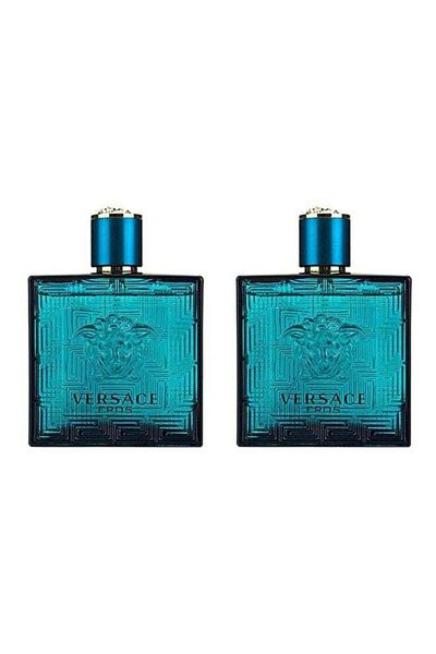 Versace Set of 2 Eros EDT 100ml and 2 Eros EDP 100ml