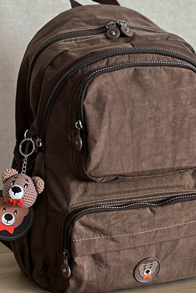 NEMO BAGS Unisex Mink Backpack School Bag Laptop And Travel Bag Waterproof Sp...