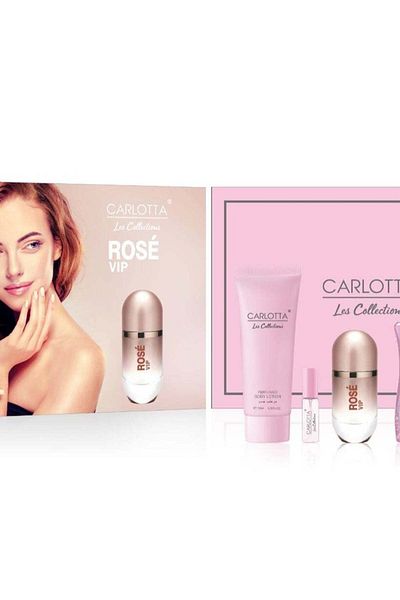 Carlotta Carlotta - Rose VIV Collection consisting of perfume, body mist, body spray and mini