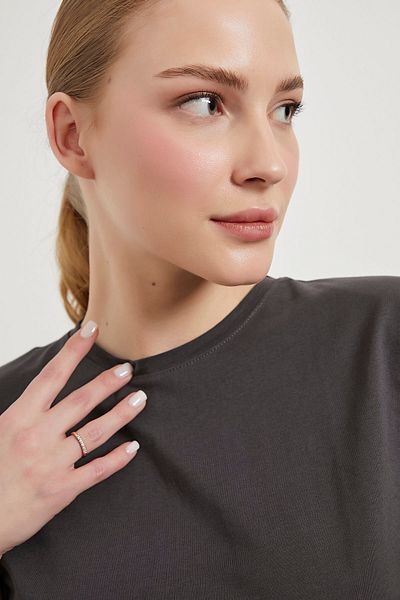 Arma Life Tricou fără mâneci căptușit pentru femei, cu decolteu, afumat