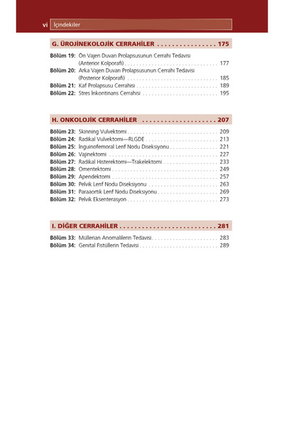 Güneş Tıp Kitabevi Jinekolojik Cerrahi Akıl Notları