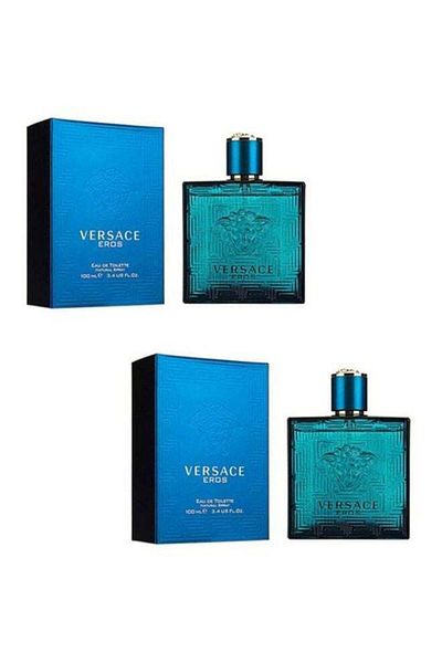 Versace Set of 2 Eros EDT 100ml and 2 Eros EDP 100ml