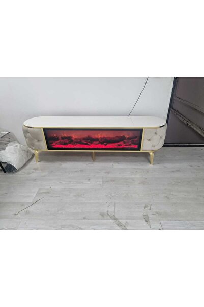 AYSİMAHOME Döşemeli Şömineli tv