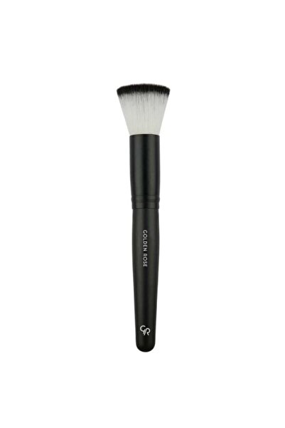 Golden Rose Round Face Brush - Yuvarlak Fondöten ve Pudra Fırçası