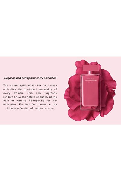 Narciso Rodriguez Fleur Musc EDP 100ml - Fleur Musc Eau de Parfum 100ml