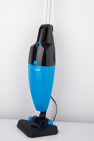 Zilan Aspirator vertical ZILAN ZLN-1235, Albastru/Negru Putere 800W, Fara sac, Recipient praf 2L,