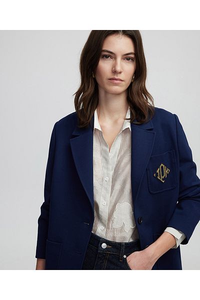 İpekyol Jacket with Contrast Embroidery