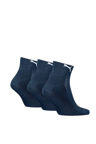 Puma Unisex Quarter 3-Pack Socks