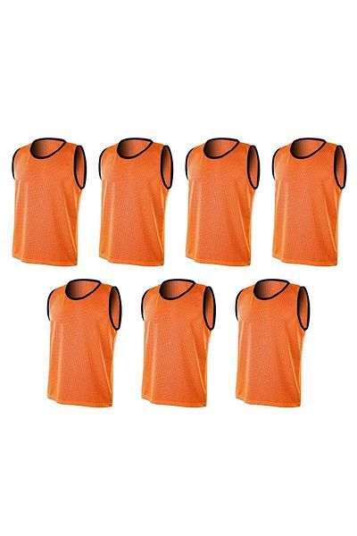 akix 7 Pieces Children's Waiter Perforated Mesh Carpet, Training Vest and Field Vest