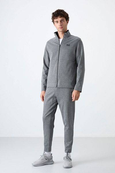 AIR JONES Ανδρική φόρμα Carlos Grey Melange Standard Mold - 85209