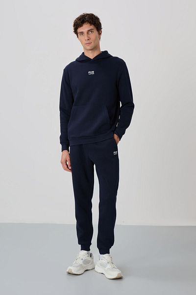 AIR JONES Ανδρική αθλητική φόρμα David Navy Blue Rose Gold - 85192