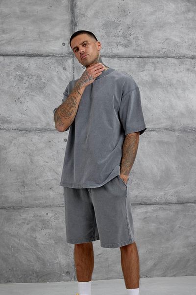 NOMARC Καπνιστό Basic Oversize Tshirt