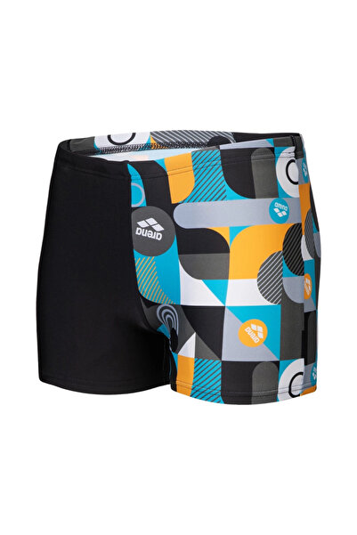 ARENA Wallpaper Swim Çocuk Siyah Yüzücü Mayosu 009093550