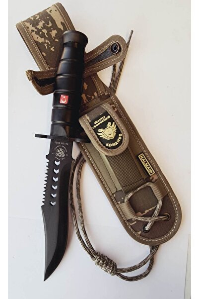 halmak savunma mak.san.lt.şti Halmak Siyah Kurt Model Outdoor Bıçak Mutfak Bı...