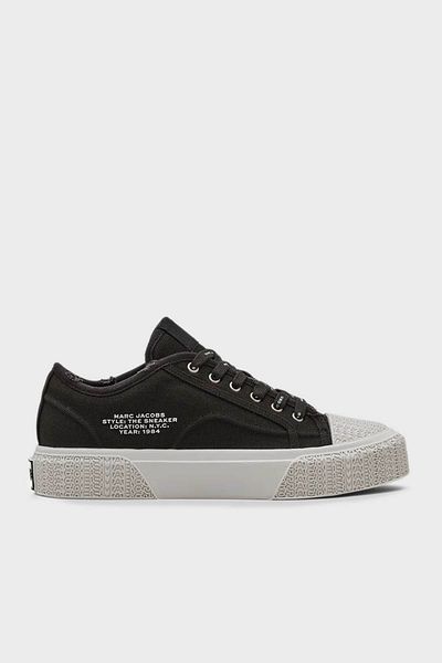Marc Jacobs Canvas Sneaker Shoes with Logo - Shoes 2S4Fsn023F14 001