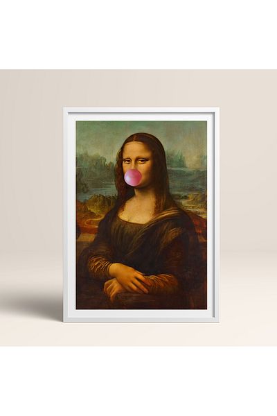 HOMEPACK Single Wooden Framed Painting One Piece Poster Painting Tk/1098