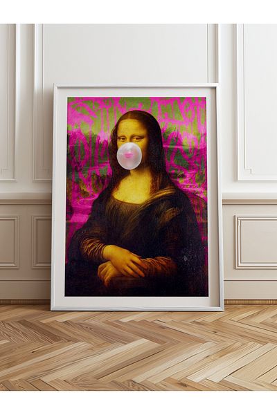 HOMEPACK Single Wooden Framed Painting One Piece Poster Painting Tk/1095