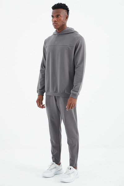 AIR JONES Σετ ανδρικής φόρμας Kelvin Basic - Σκούρο Γκρι, 85230