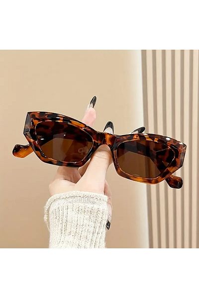 ModaLucci Bohemian Style Oval Frame Glasses