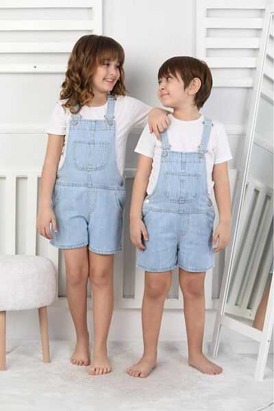 Zuzu Salopet pentru copii de sezon nou cu pantaloni scurți
