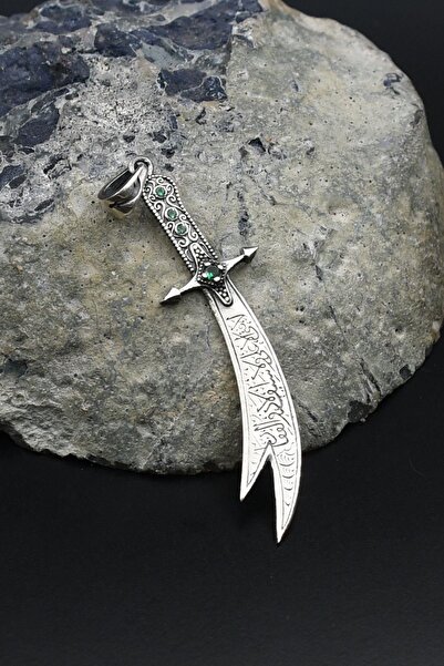 Prestige Kolye Ucu Hz. Ali'nin Kılıcı Zülfikar 925 Ayar Gümüş 901606