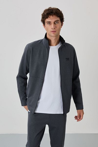 AIR JONES Ανδρική φόρμα Carlos Anthracite Melange Standard Mold - 85209
