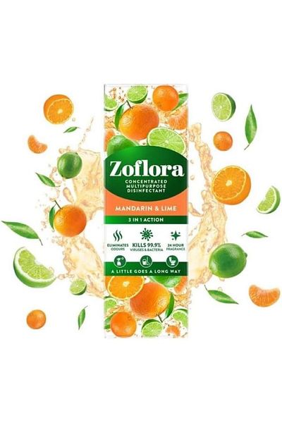 Zoflora Multipurpose Disinfectant Mandarin & Lime 250ml