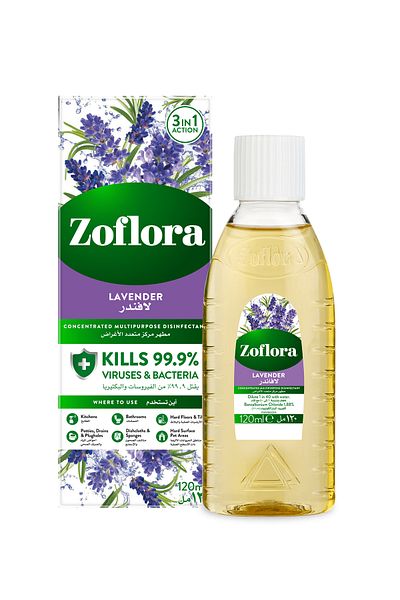 Zoflora Multipurpose Disinfectant Lavender 120ml