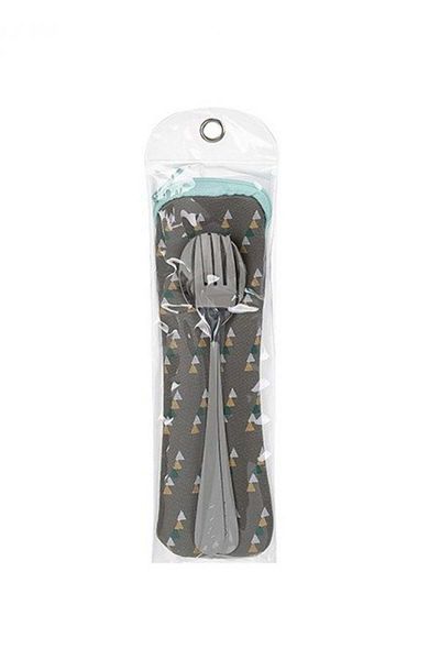 Miniso spoon and fork cutlery set