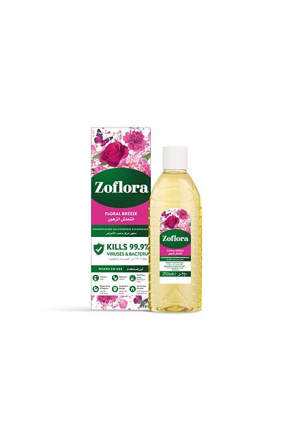 Zoflora Multipurpose Disifectant Floral Breeze 250ml