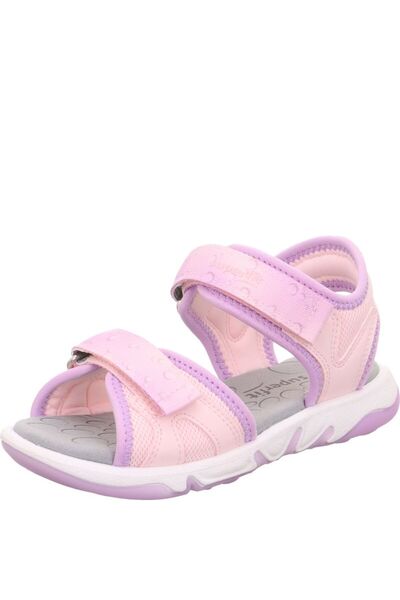 Superfit Pebbles Pink/Purple Girls Sandals