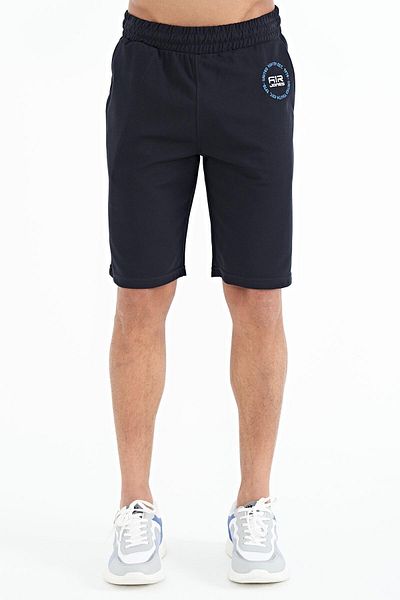 AIR JONES Ανδρικό σορτς Antony Navy Blue Standard Mold - 81247