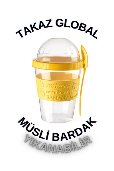 Takaz Global Multi-Purpose Nutrition Carrying Container Double Compartment 1 Piece