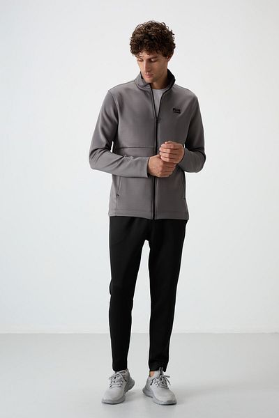 AIR JONES Bran Dark Grey - Blackscuba Fabric Ανδρική φόρμα - 85199