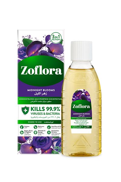 Zoflora Multipurpose Disinfectant Midnight Blooms 120ml