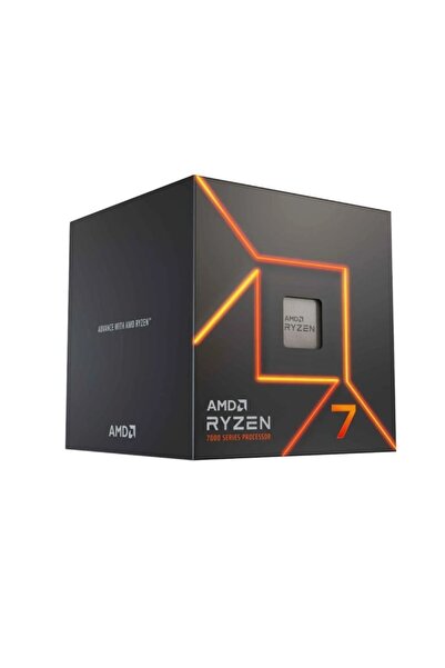 OEM AMD Ryzen 7 7700 (8 Çekirdek) 3.8GHz ~ 5.3GHz 32mb AM5 İşlemci Box (Fan D...